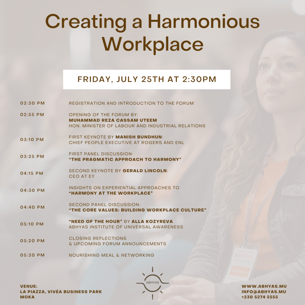 Creating a Harmonious Workplace